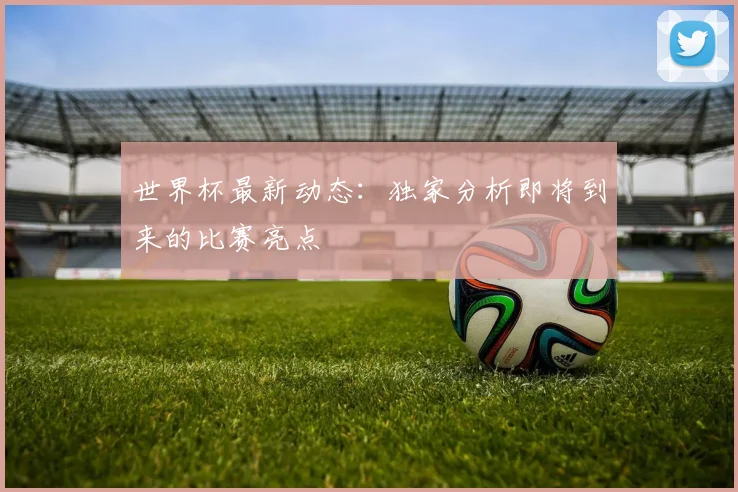 世界杯最新动态：独家分析即将到来的比赛亮点